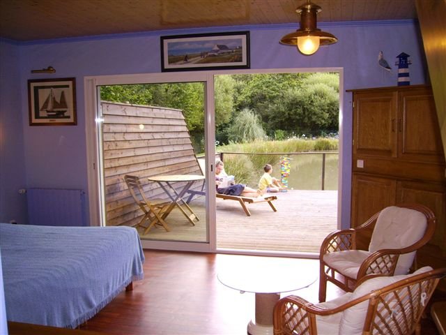 Chambres et table d h�tes la villa du guip bretagne sud france 