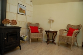 Chambre d'hôte 'La grange dîmière' à Saint genouph