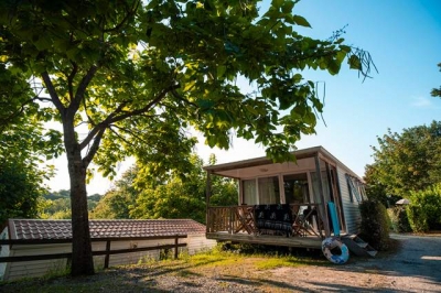 Mobil Home 'Camping biper gorri' en Aquitaine