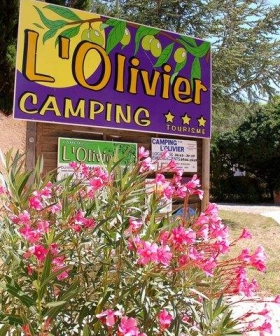 Camping 'Camping l'olivier' à Junas