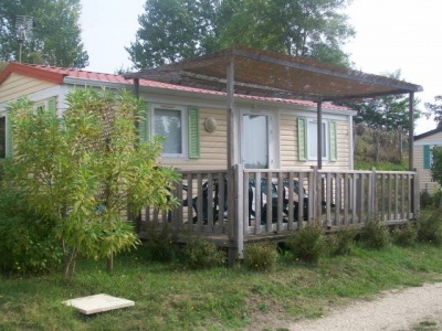 Mobil Home 'Camping la bastide' en Aquitaine