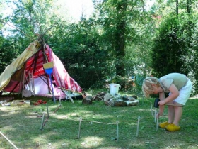Camping 'Domaine Les Clots' à Mirandol-bourgnounac