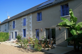 Chambre d'hôte 'Chambres d'hotes touraine - pont prieur' à Parçay-sur-vienne