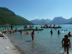 Camping 'Le Lanfonnet ' à Talloires