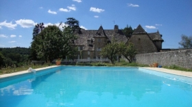 Gîte de séjour 'Chateau de cautine' à St. privat