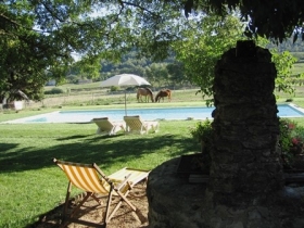 Chambre d'hôte 'Le mas de la hûppe' à Ansouis