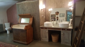 Grande maison lorraine meublee 'Les deux granges' à Berig vintrange