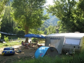 Camping 'Camping delron' à Quezac