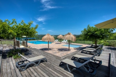 Camping 'Domaine les pastourels' en Aquitaine