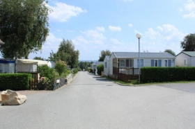 Mobil Home - Tente Coco 'Camping bellevue' à Villers sur mer