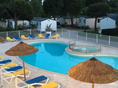 Camping, location Mobil-home ' camping de kerabus' à Morbihan