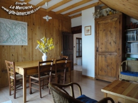 Gîte rural 'Gîte ecologique la mercierat' à Sigoyer