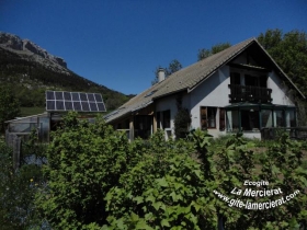 Gîte rural 'Gîte ecologique la mercierat' à Sigoyer