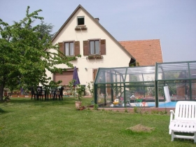 Chambre d'hôte 'Chambres d'hôtes de la tulipe ' à Mittelbergheim
