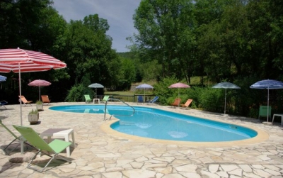 Camping 'Camping ruisseau du treil' en Lot