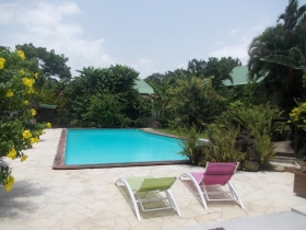 Gîte 'Villa bagatelle' à Sainte rose