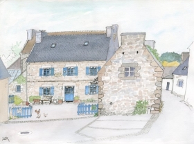 Chambre d'hôte 'Chez tante phine' à Esquibien