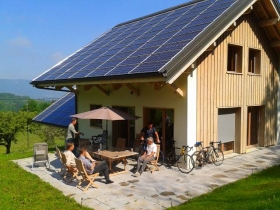 Gîte de séjour 'La grange aux ecureuils' à Montagnole
