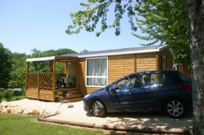Camping 'Aux étangs du Bos' en Aquitaine