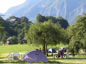Camping 'Camping à la ferme' à Seythenex