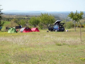 Camping 'Ferme de vauvenieres' à Saint jurs