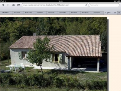 Gîte rural 'Lou rasteou' en Alpes Maritimes